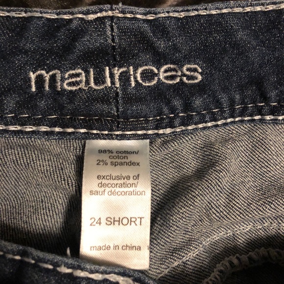 Maurice's jeans size 24 short - Picture 3 of 3